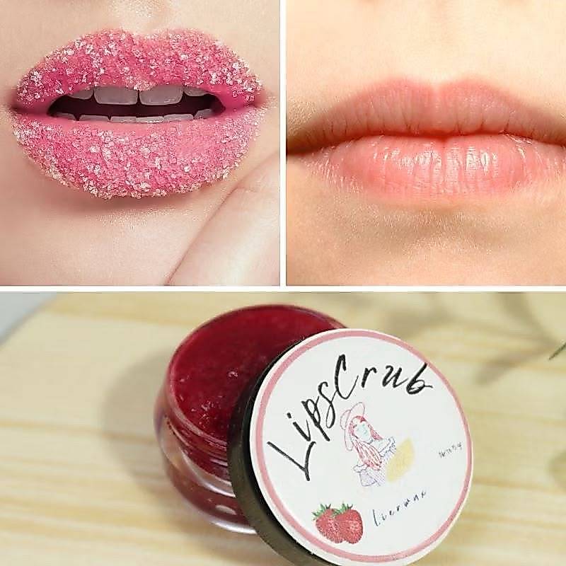 (COD) LIPSCRUB - SCRUB BIBIR - SERUM BIBIR HITAM - SRUB BIBIR - PEMERAH BIBIR HITAM - LIB SCRUB BIBI