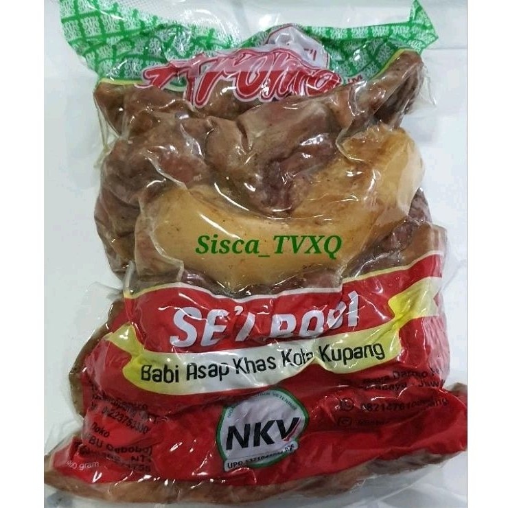 Sei AROMA Babi Asap Asli Kupang 500gr     Berkualitas