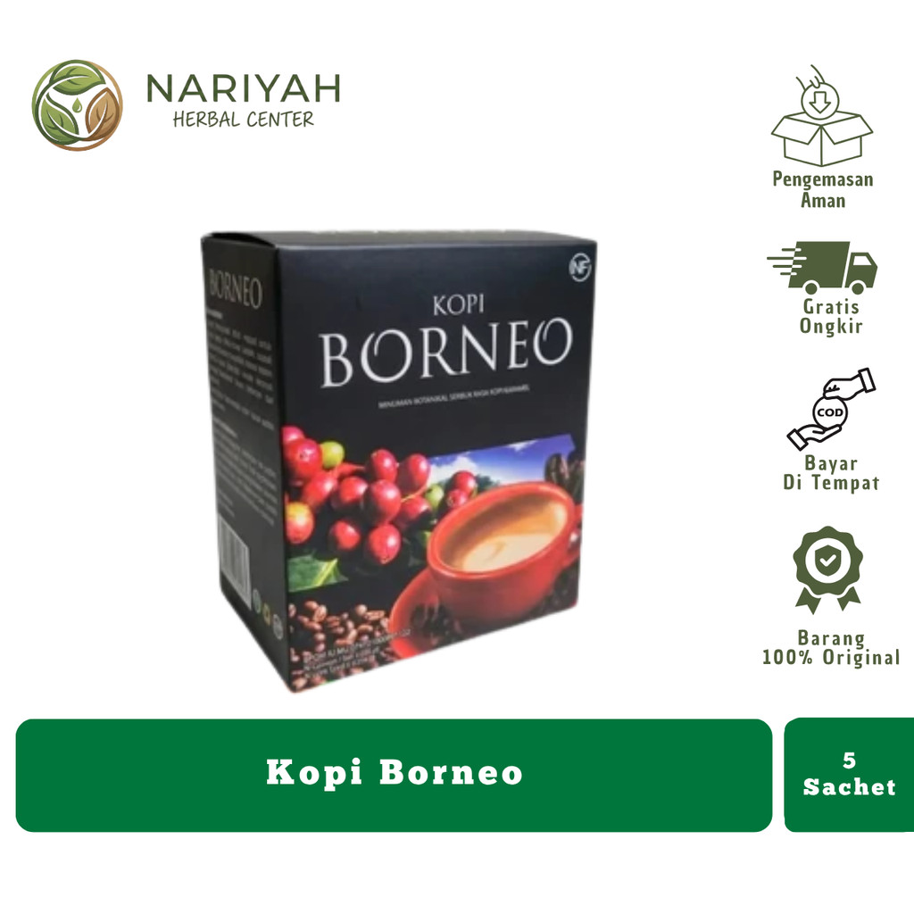Kopi Borneo Premium Blend Original | Kopi Kesehatan
