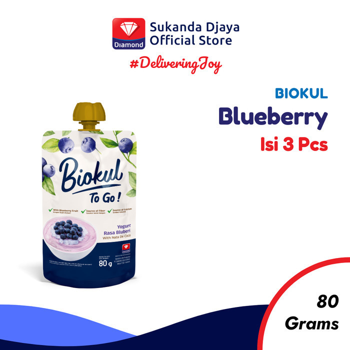 

Biokul Yogurt To Go Blueberry 80 Gr [ISI 3 PCS]