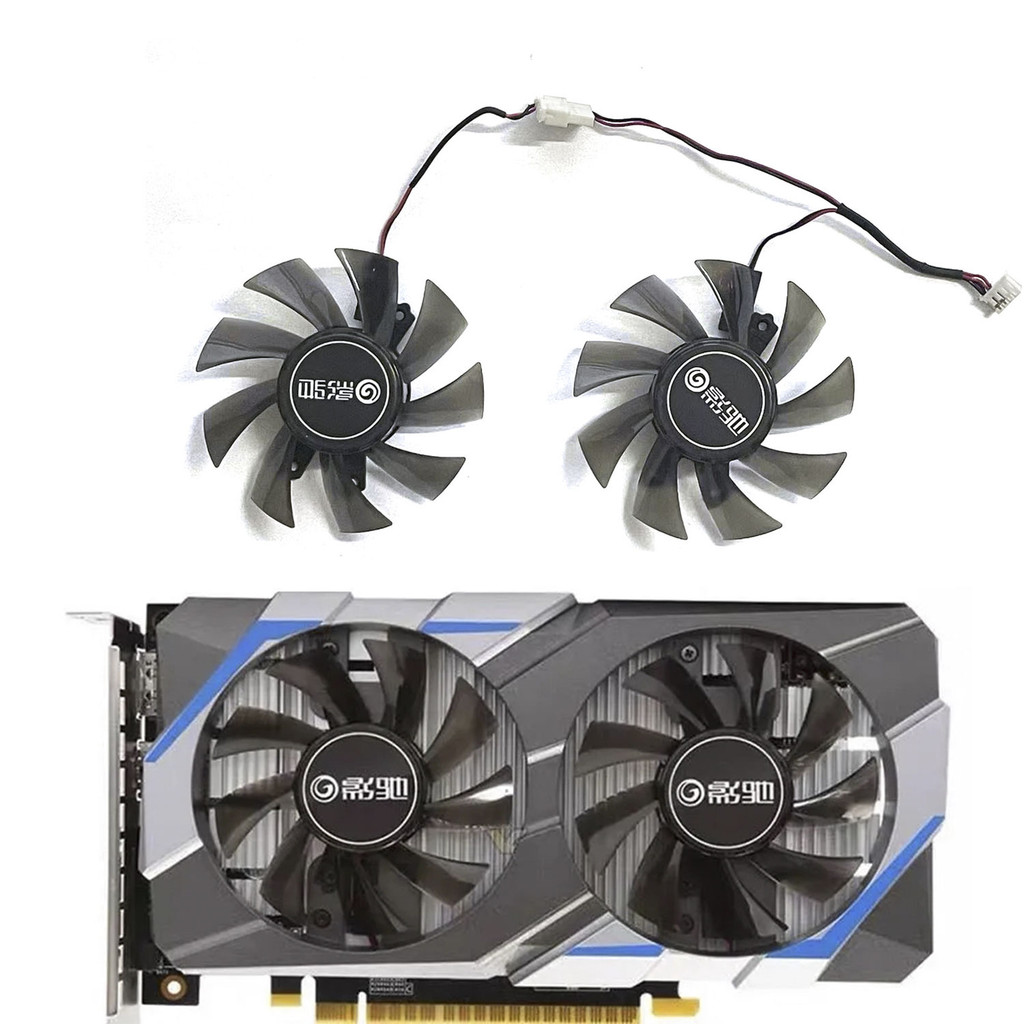 New GTX1050TI GPU Fan GA82S2H FD8015H12S 75Mm 4Pin for Galax KFA2 GTX 1050 1050Ti Herd Graphics Card