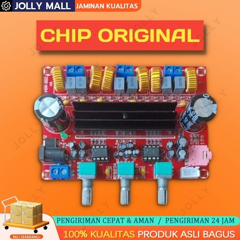 ASLI M139 Kit Power Amplifier Class D TPA 3116D2 2.1 2x50W+100W Stereo Subwoofer 3116 Tpa3116 Tpa311