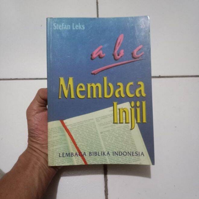 Buku a b c MEMBACA INJIL Stefan Leks Lembaga Biblika Indonesia Kanisius Original Bekas