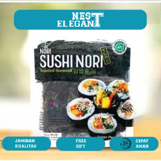 

Sushi Nori Java Halal 10 & 20 Lembar