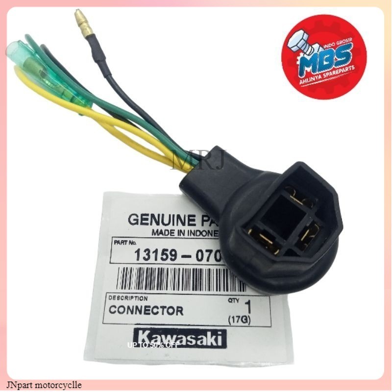 Kabel soket lampu depan H4 KAWASAKI NINJA RR NINJA R NINJA 250 KARBU