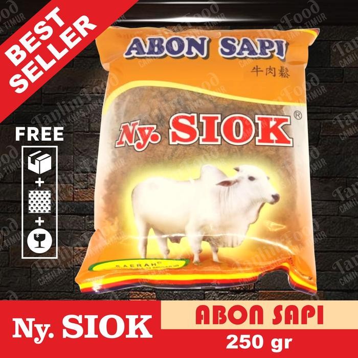 

Abon Daging Sapi Original Ny Siok 250gr Camilan Khas Jawa Timur Gratis Packing Bubble Wrap Fragile Stiker - Manis Terlaris