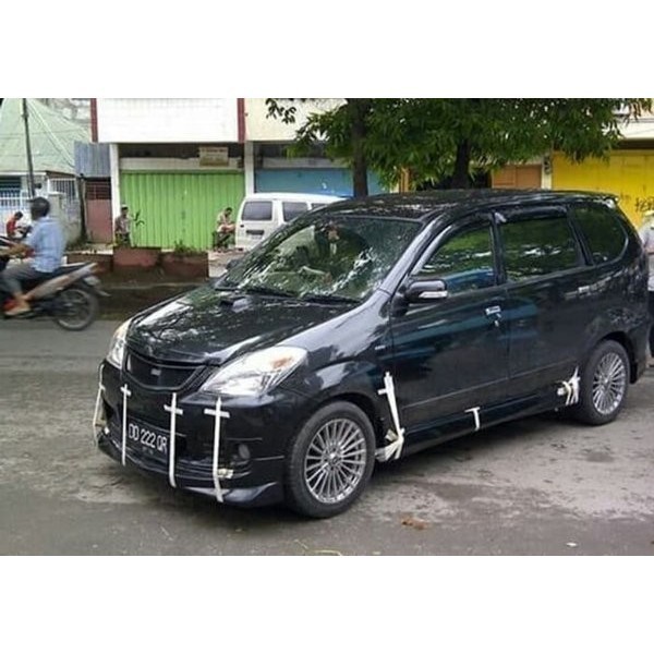 BAMPER BODY KIT bodykit mobil belakang samping avanza lama AVANSA