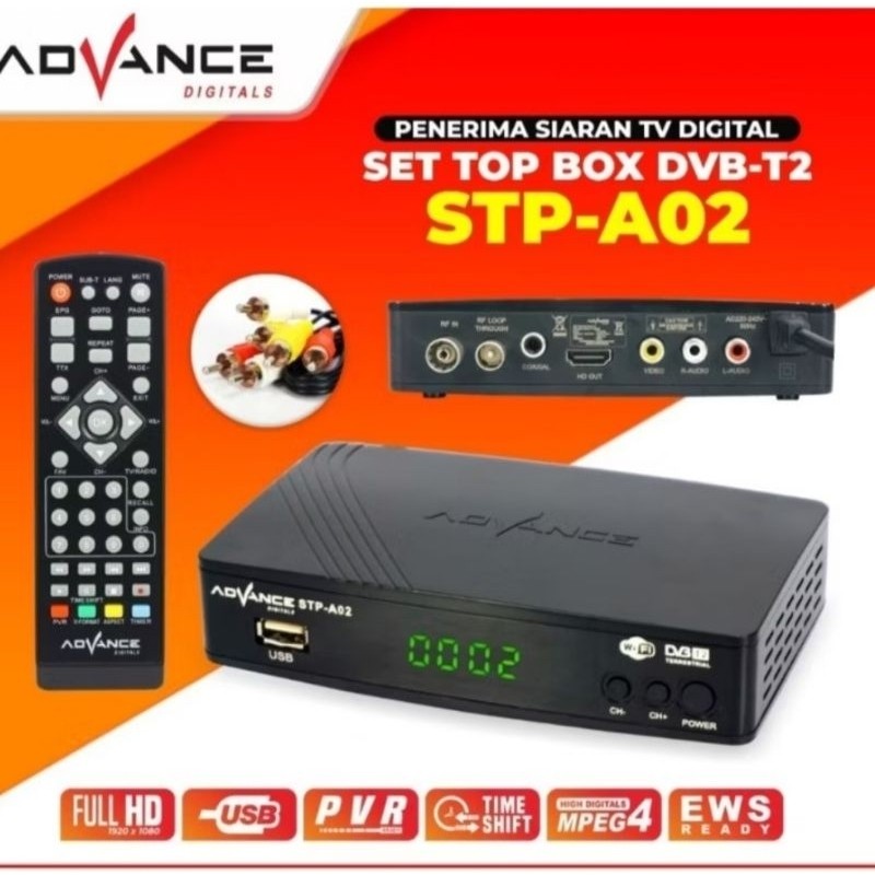 ADVANCE DIGITAL SET TOP BOX STP-A01 & STP-A02