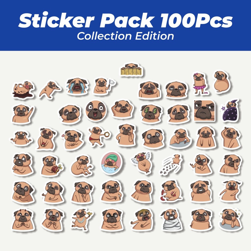 

Hot Stiker Kartun Boone The Dog Lucu Anti Air Stikers Berperekat Waterproof Sticker Decal Buat Motor Helm Buku Journal Koper Casing HP Laptop Botol Minum