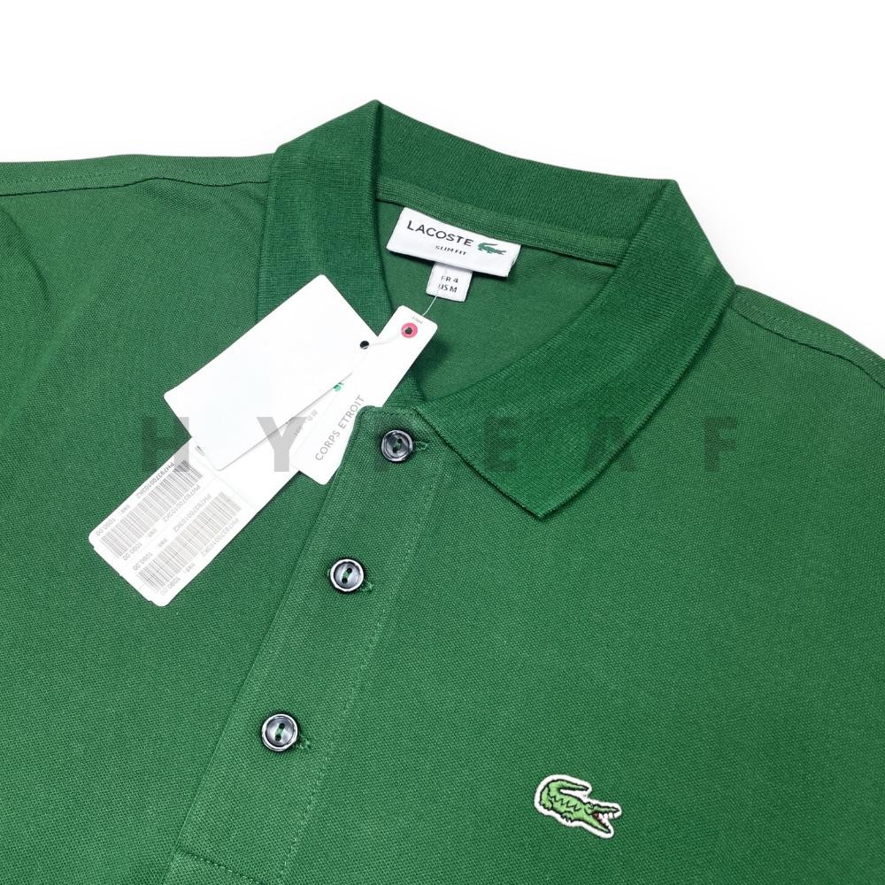 LACOSTE Pique Slim Fit Stretch Polo Shirt [100% Authentic]