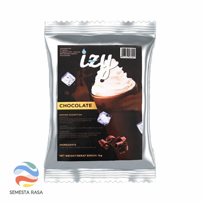 IZY Chocolate Powder 1 KG | Bubuk Instant Minuman Cokelat Premium