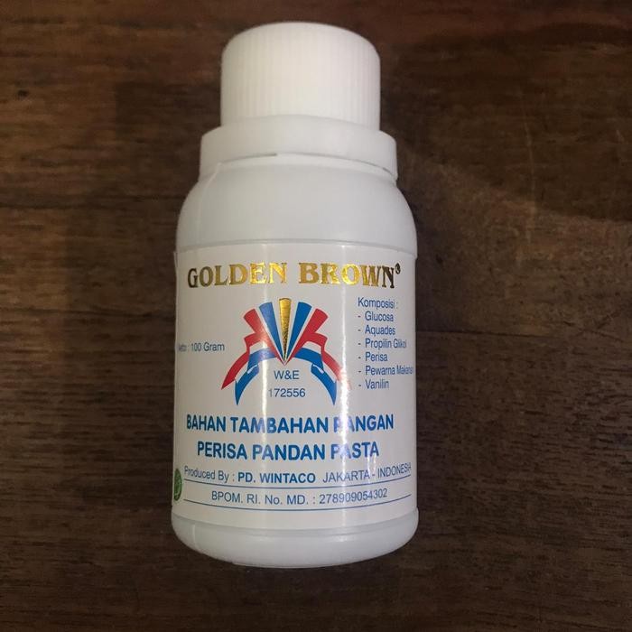 

Pasta Golden Brown - Perisa Golden Brown 100gram - Pandan