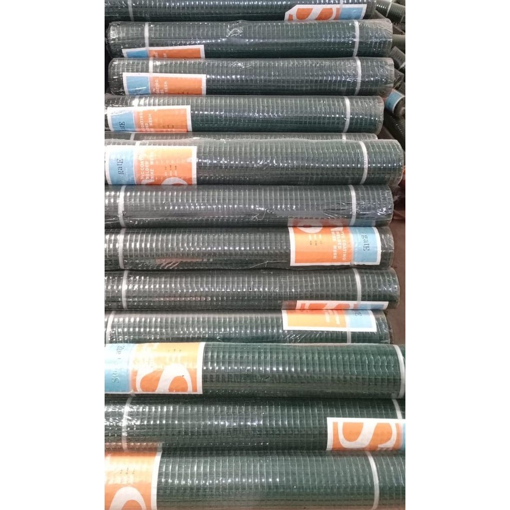 KAWAT LOKET / KAWAT KANDANG BURUNG / KAWAT RAM / KAWAT KANDANG 10 M - PVC 1/2