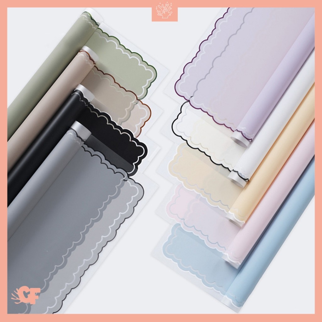 

20 LEMBAR Kertas Buket Bunga Cloud Flower Wrapping Paper Kertas Cellophane Florist KB6180 Termurah