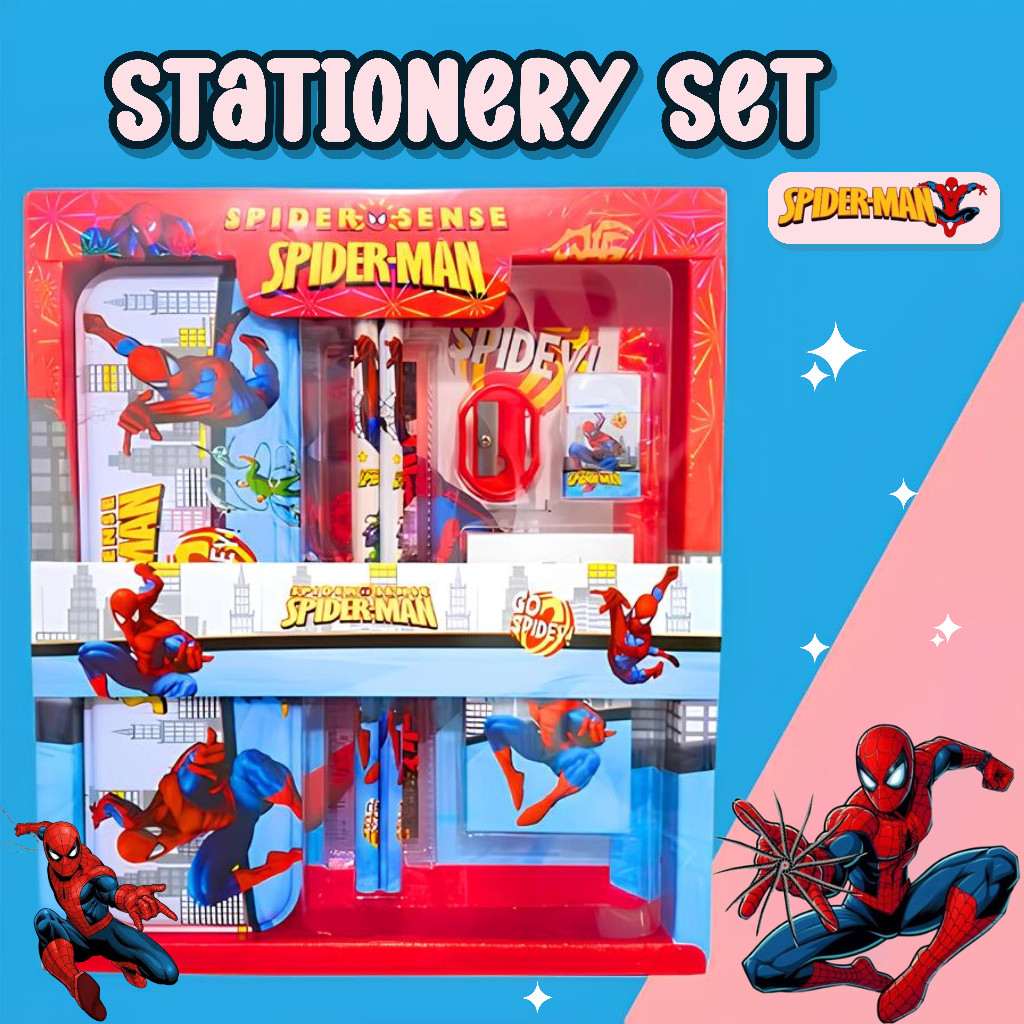 

[ATK] Stationery Set Paket Alat Tulis Anak Karakter Spider And Cars (2)