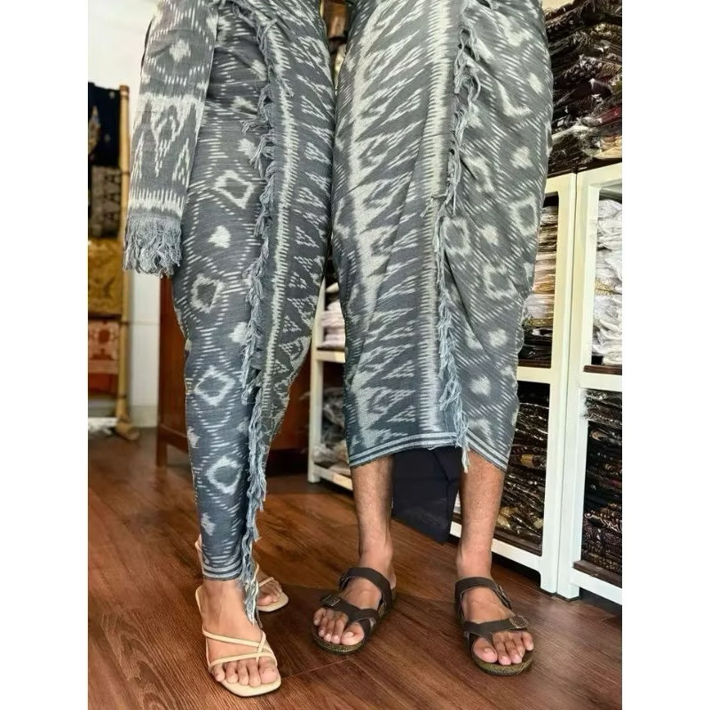 couple blangket bali saput kamen etnik kain premium