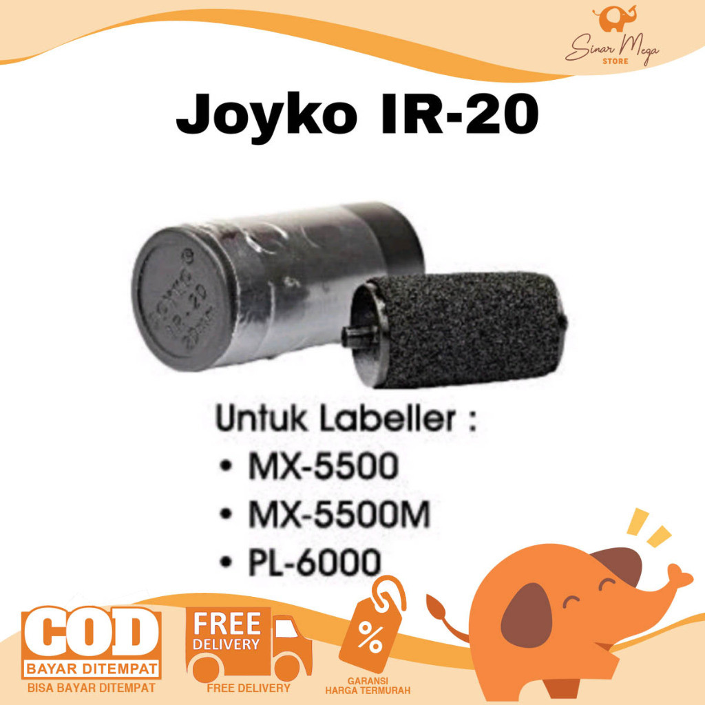 

Joyko Refill Ink Roll Labeller IR-20 MX-5500 20mm Murah