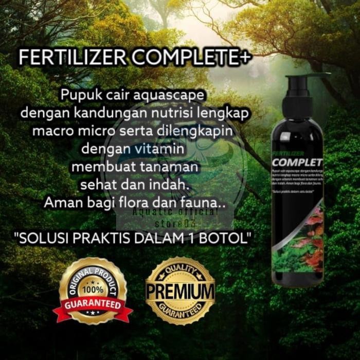 Pupuk cair aquascape complete macro micro / fertilizer complete / pupuk cair aquascape / pupuk cair 