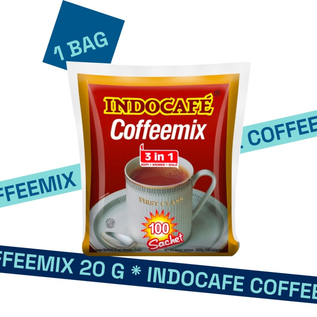 

COD - Indocafe Coffeemix 100 Sachet Kopi Instan 3in1