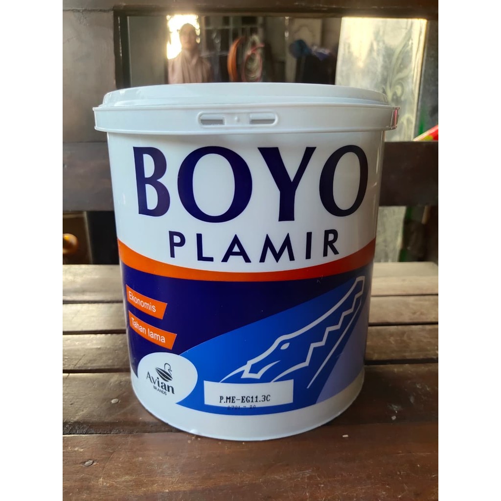 Plamir Instan BOYO/Plamir dinding/Boyo Plamir dinding cat dasar 5 kg Berkualitas BOYO