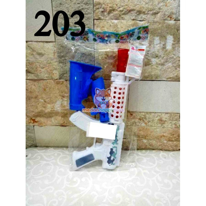 Mainan Anak Laki Laki Tembak Panjang Baterai 203 / Tembak Baterai