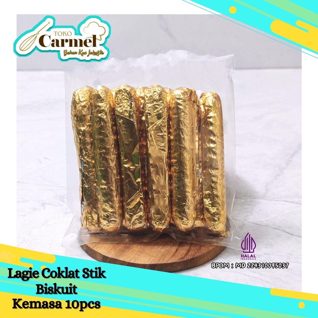 

Lagie Coklat Stik Biskuit isi 10pc Golden Leaf