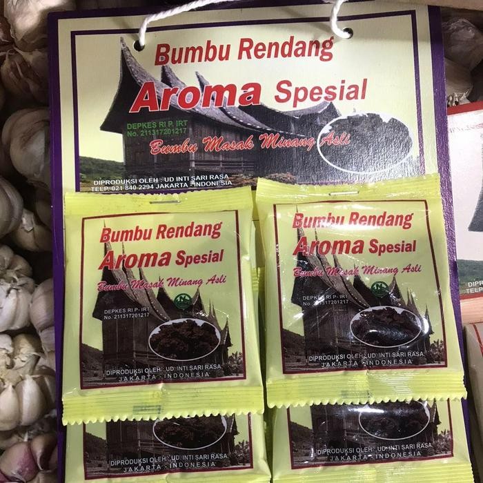 

Bumbu Rendang dan Gulai | Aroma Spesial Renceng isi 20 Bungkus Masakan Msg - rendang