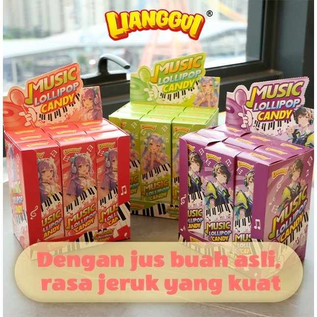 

Lianggui Lolipop Musik HALAL - Snack Musik Anak, Hadiah Ulang Tahun, Mainan musik halal