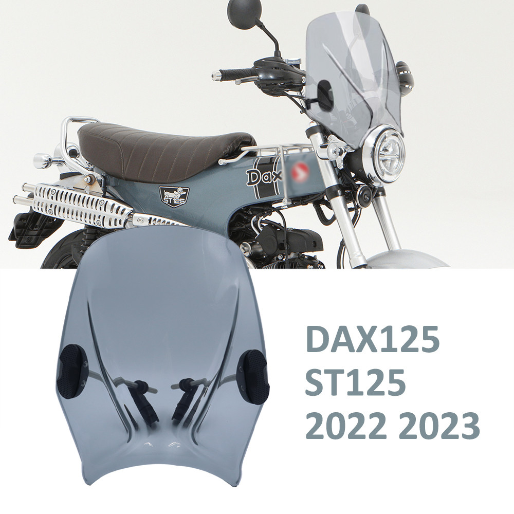 DAX125 ST125 Accessories Motorcycle Adjustable Wind Screen Windshield For DAX ST125 ST 125 ST DAX125
