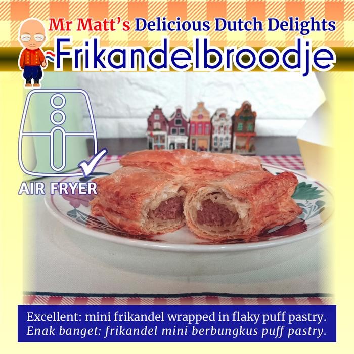 

Mr Matt's DDD Frikandelbroodje Box of 4 frozen