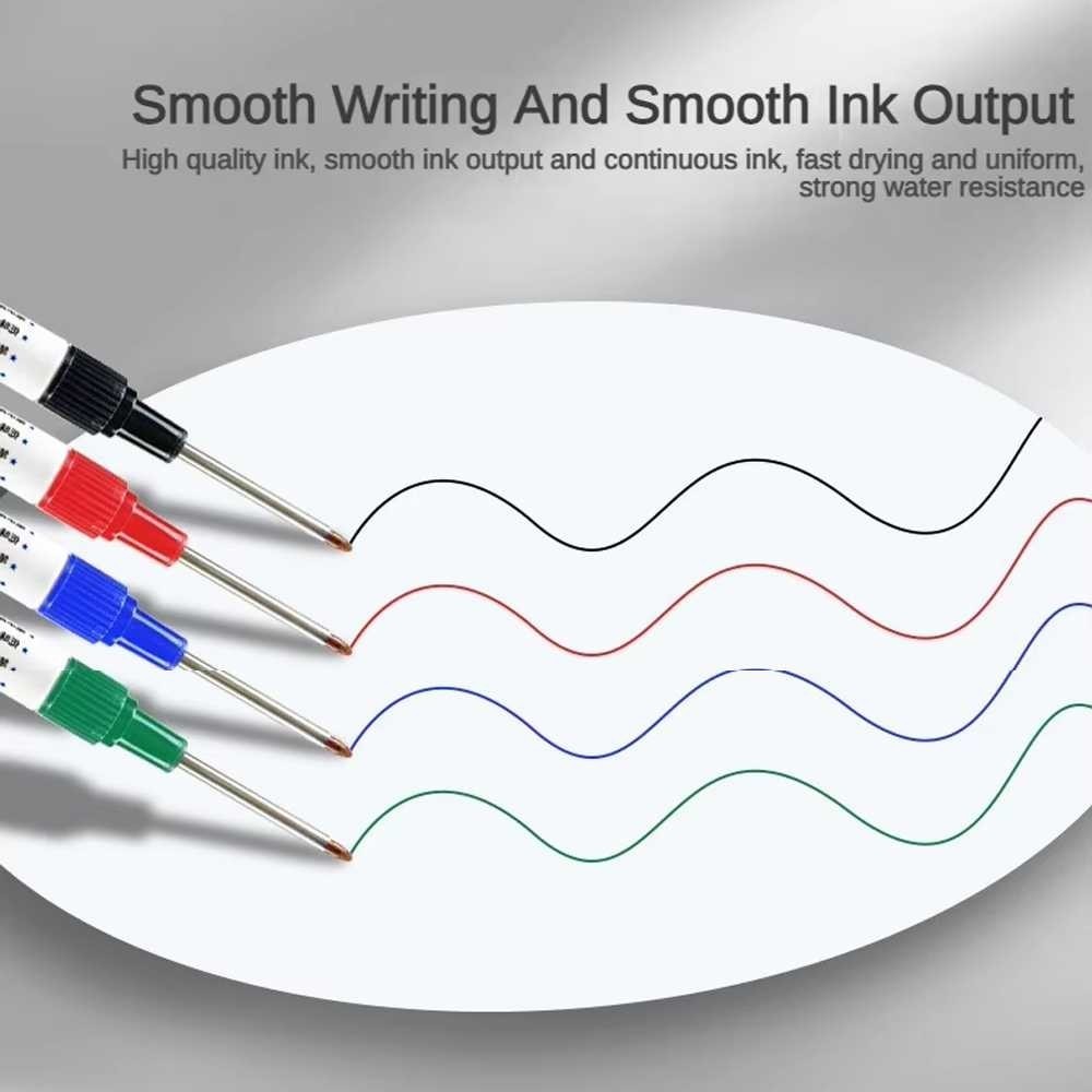 

TAMSTRE NEW YEAR Spidol Long Nib Marker Quick Dry Waterproof Oil Based - PM-318