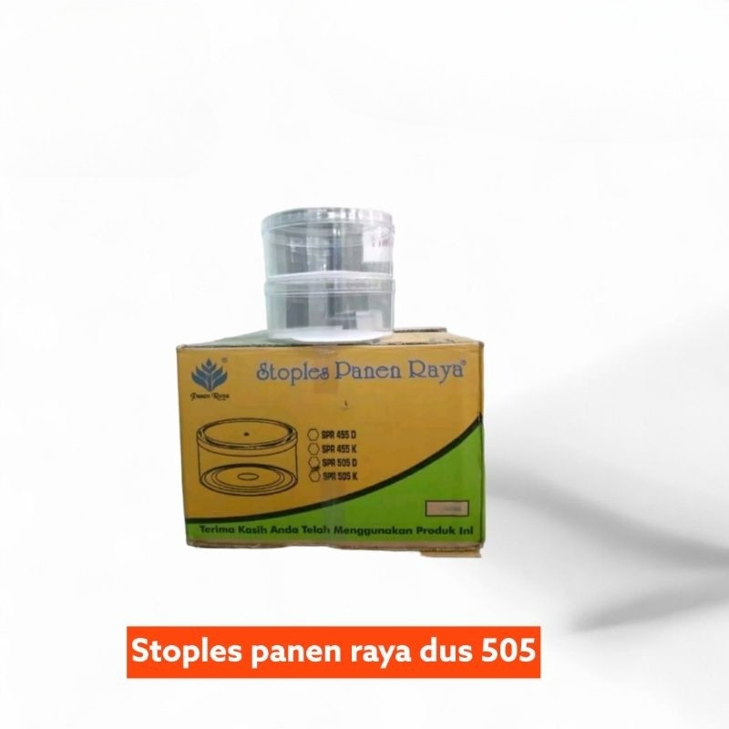 

stoples panen raya dus 505/toples kue kering 500gr