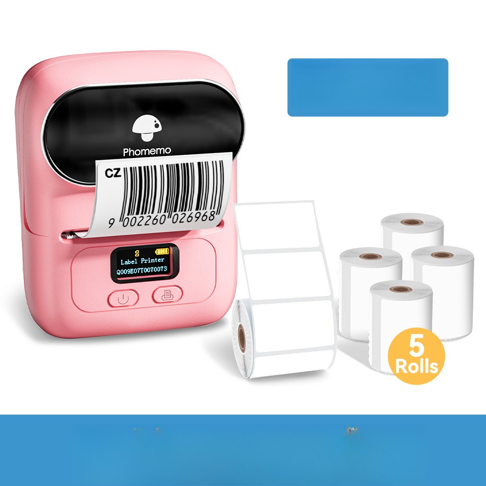 Phomemo Mini Portable Thermal Printer Self-adhesive Label Printer For Stickers Phomemo M110 Label Ma