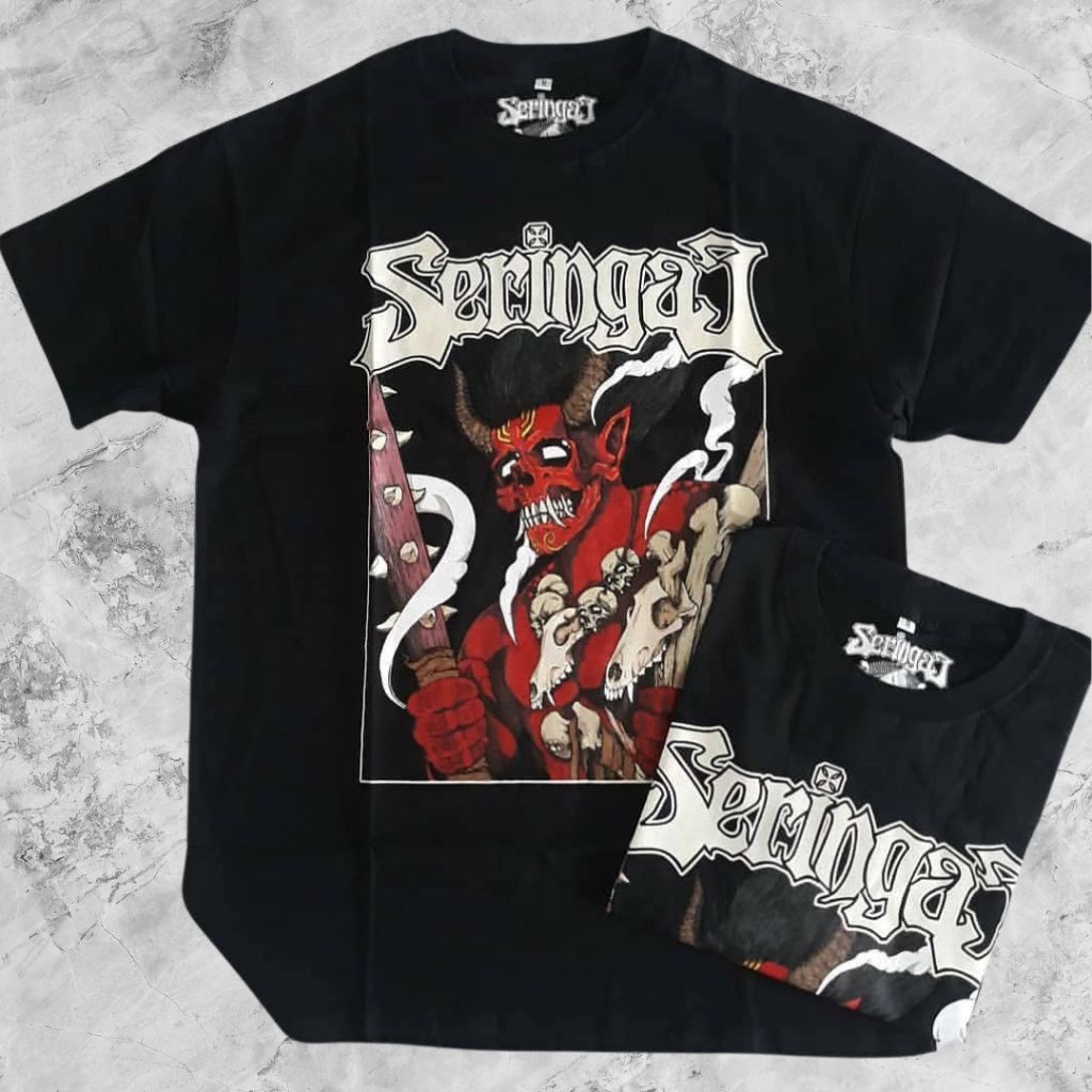 (COD) Tshirt Seringai - Seperti Api Official Merchandise