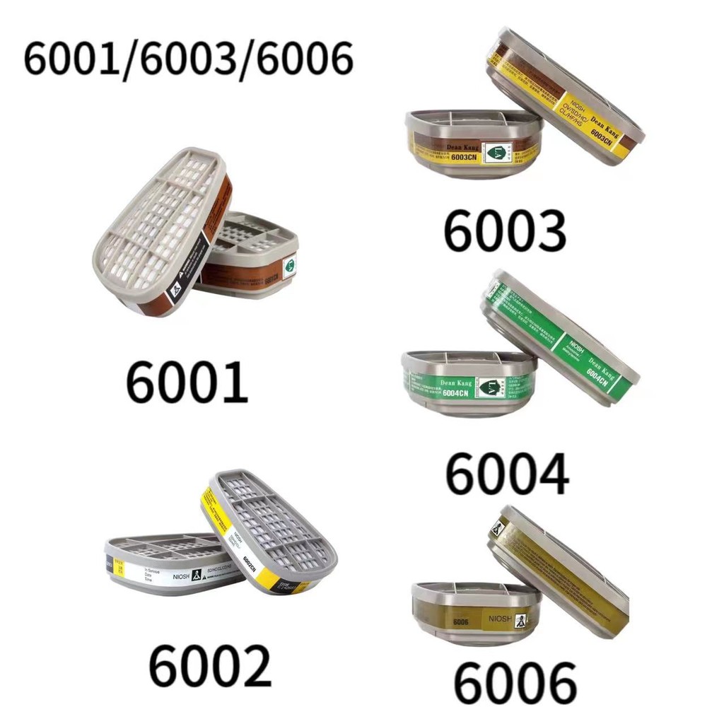 Organic Vapor Respirator Filter Cartridge for 7502 6200 6800 Painting Gas Cartridges Chemical Respir