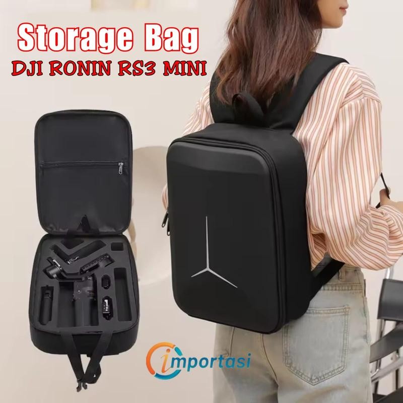 BKANO Tas Ransel Backpack Storage Bag DJI RONIN RS3 MINI Camera Gimbal Stabilizer