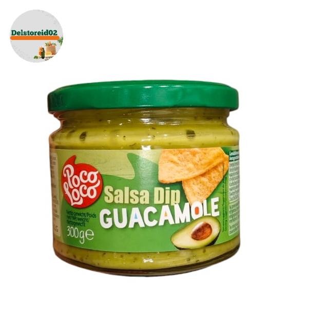 

Poco loco salsa dip cuacamole avocado 300gr