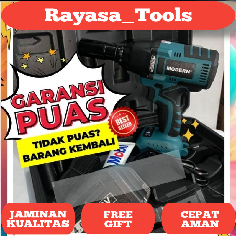 Modern M65 impact wrench impek M 65 20V Cordless Mesin Buka baut ban Mobil Motor Baterai 20v M 65 bo