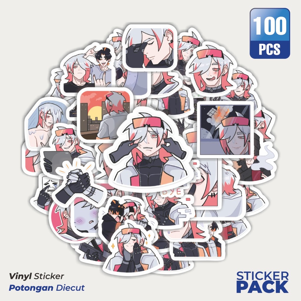 

Stiker Vinyl Stiker Funny Character Victor The Cyberman Waterproof Aesthetic- Untuk Laptop, Motor, dan Helm - Paper Stationery Pack