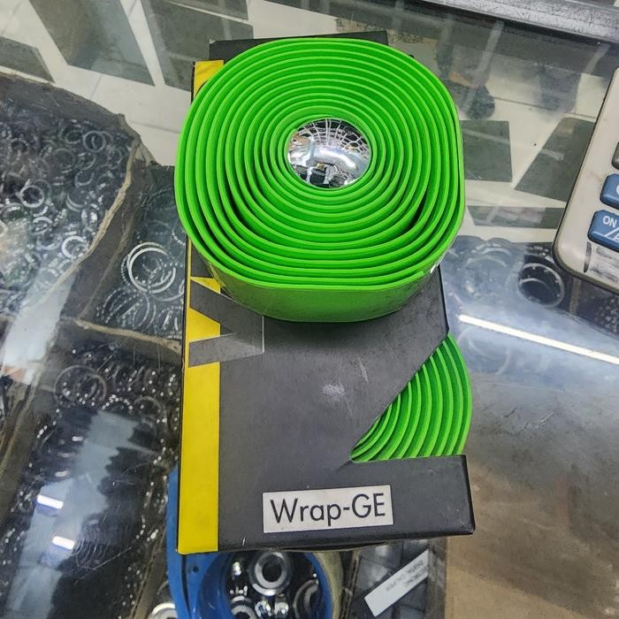 VELO Wrap GE Bar Tape Eva Handlebar Tape Velo Warna Ungu Pink Hijau Kuning Bartape Velo Wrap-GE Warn