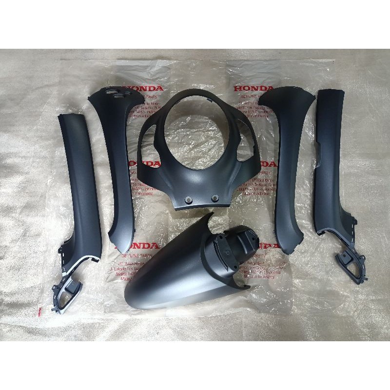 body bodi depan scoopy new esp 2021,2022,2023 biru dof ORIGINAL