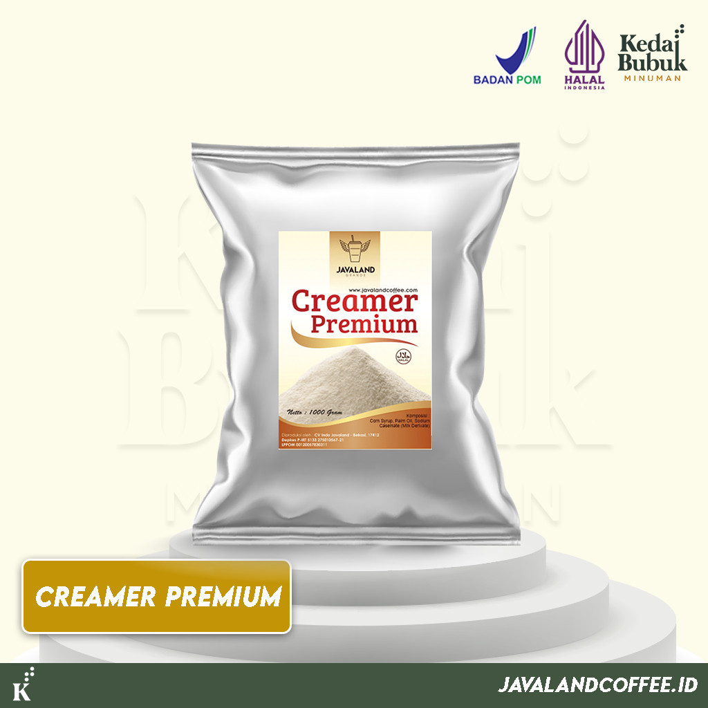

Javaland Bubuk Creamer / Krimer 1Kg - Premium | Non Dairy | Creamy Café