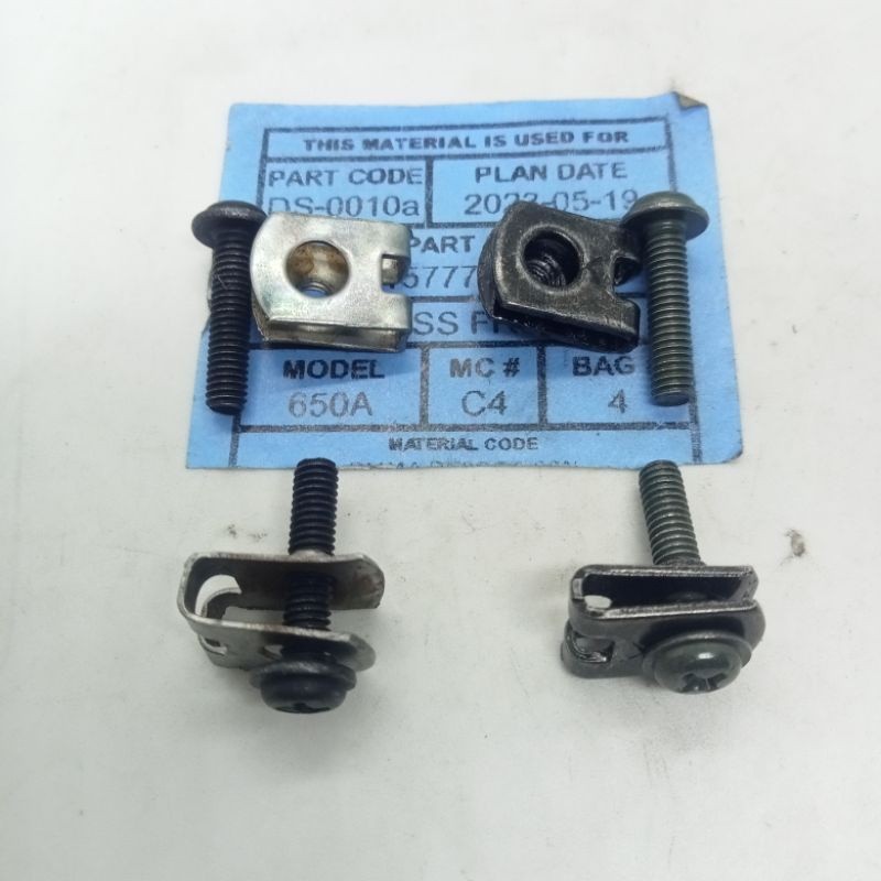 BAUT KLIP SET M4 KECIL COVER BODY LAMPU HONDA CLIP M4 BAUT 7 INDOGROSIR