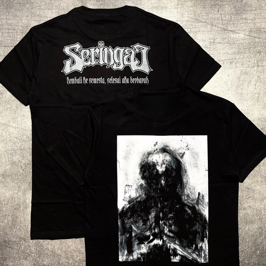 Baju Atasan Wanita Terbaru Kaos Pria Distro Original 100% Baju Kaos Cotton Polos Hitam Putih Casual 