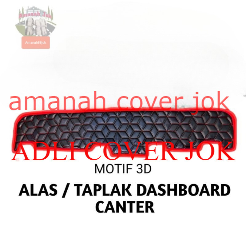alas dashboard mobil canter MOTIF 3D dasboard truck dasbor truk