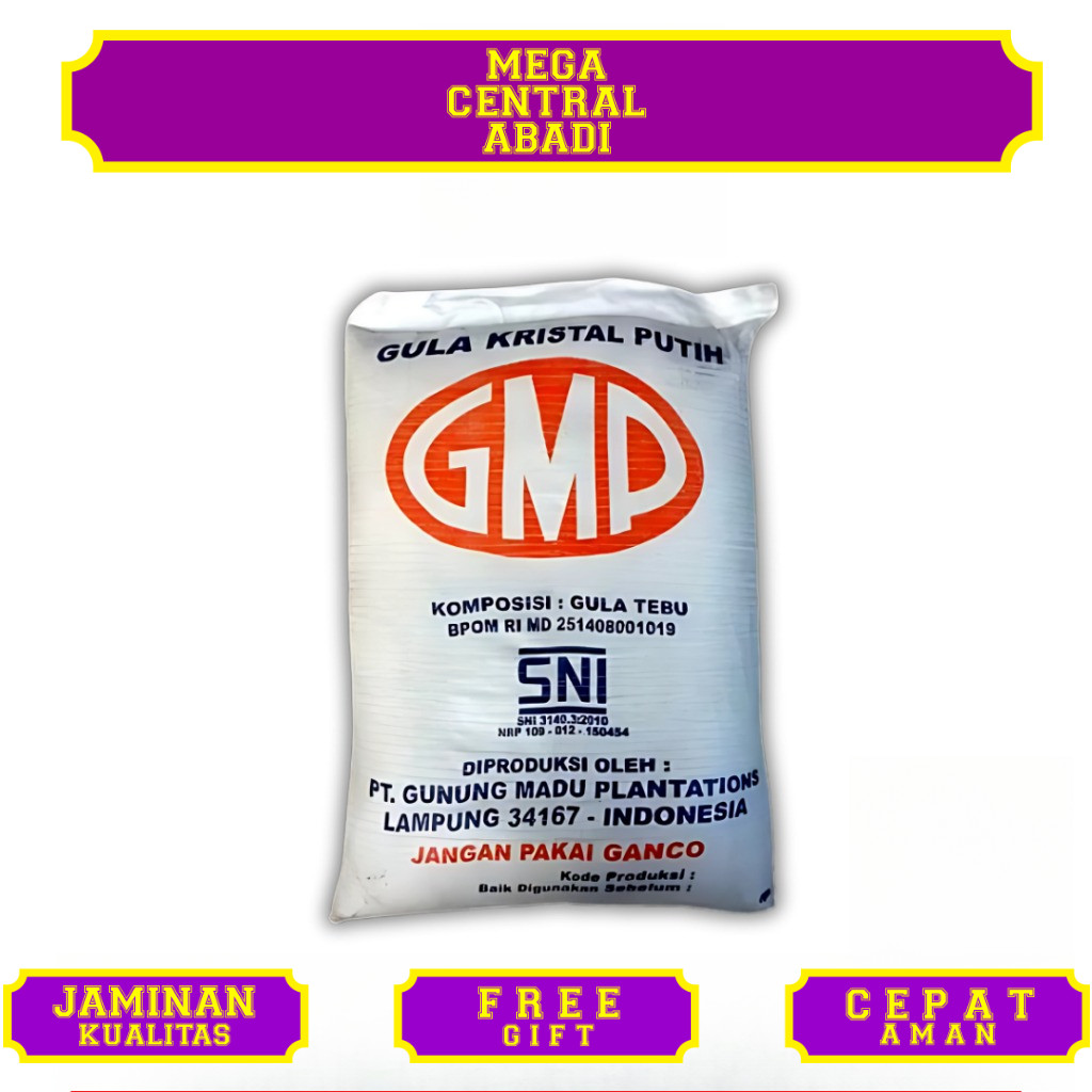 GMP 25KG Gula Pasir - Asli
