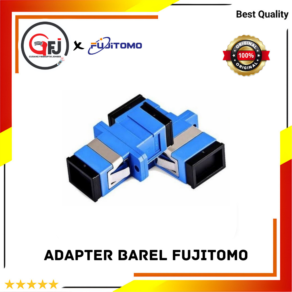 ADAPTER BAREL FO SC-UPC CONNECTOR FUJITOMO (Kiaxio)