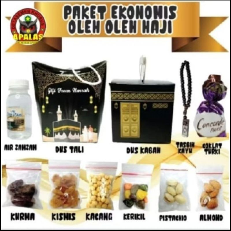 

PAKET KA'BAH OLEH OLEH HAJI DAN UMROH PAKET EKONOMIS DAN SUDAH PAKET LENGKAP (min. 5 paket per varian)