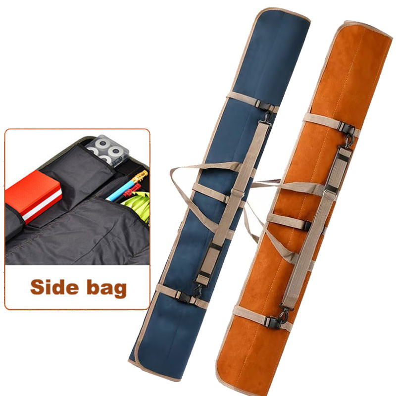 120cm 130cm 150cm Canvas Fishing Bag Waterproof Fishing Rod Umbrella Tackle Gear Storage Case Portab