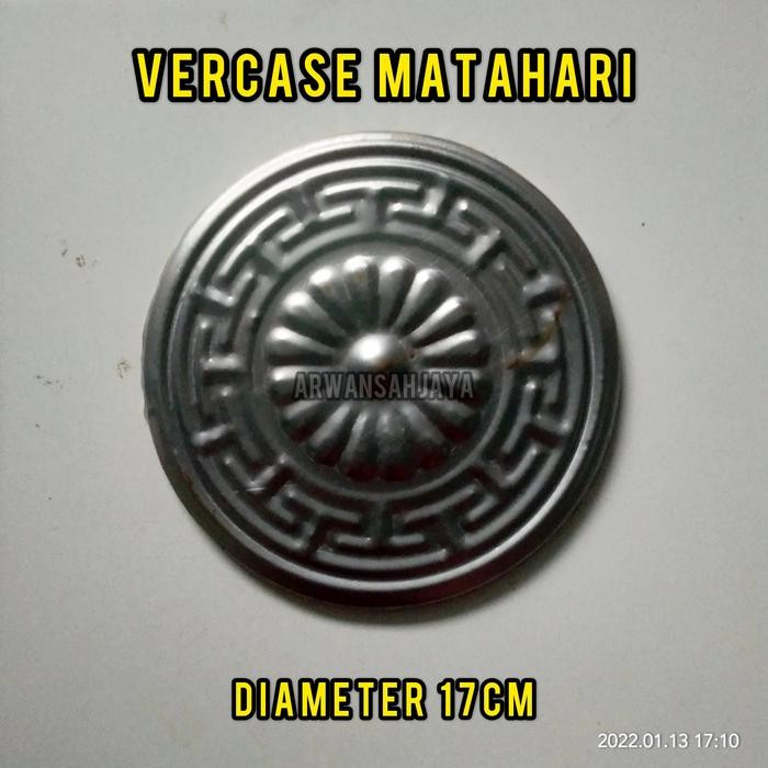 VERCASE MATAHARI ORNAMEN PAGAR BESI